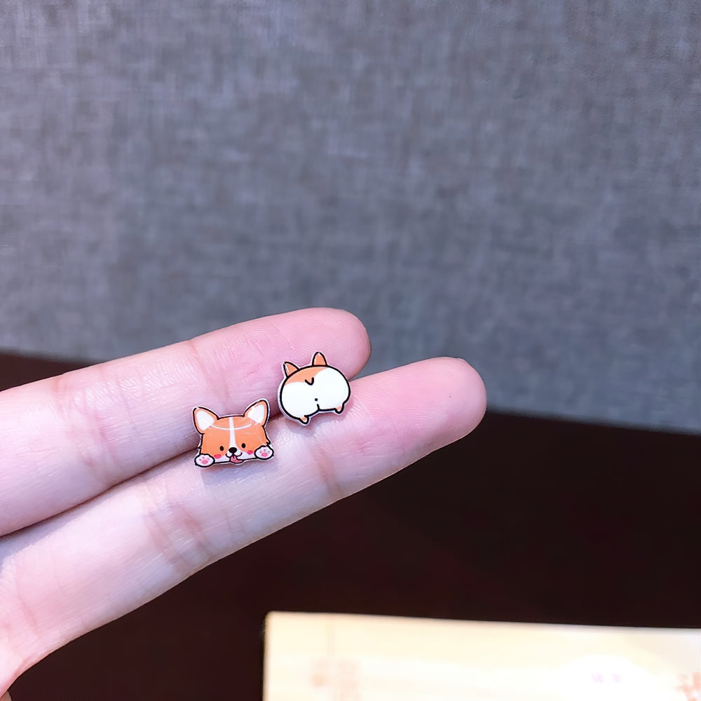 Welsh Corgi Earrings